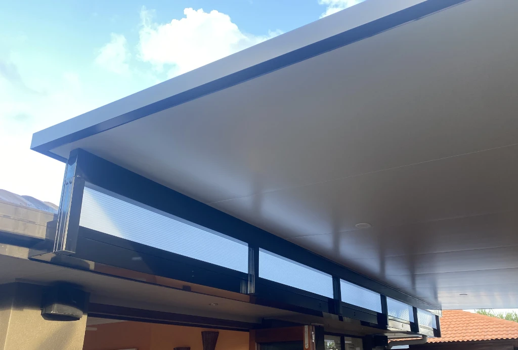 box gutter flyover patio builders